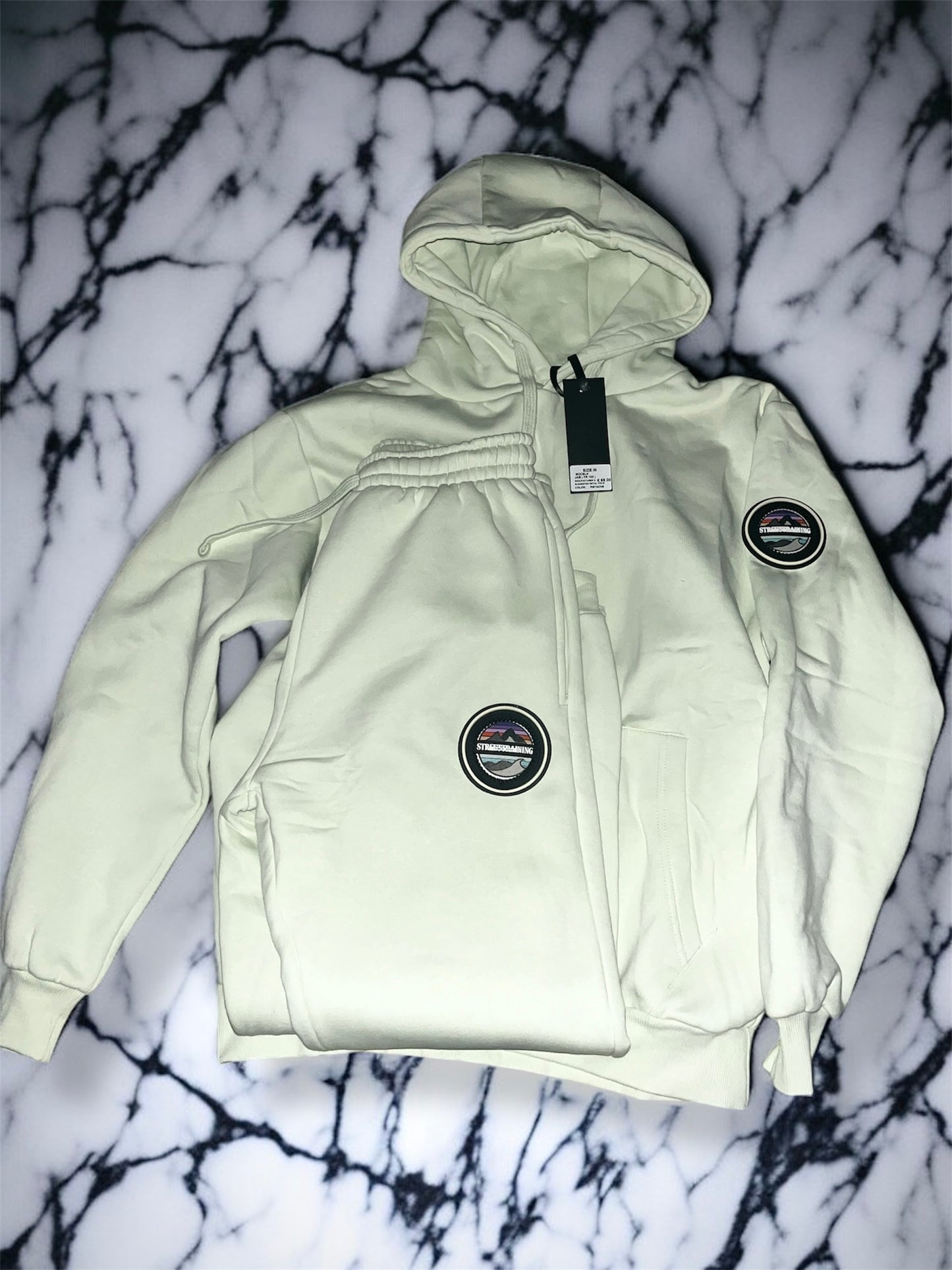 Survêtement vert pistache (COTTON)