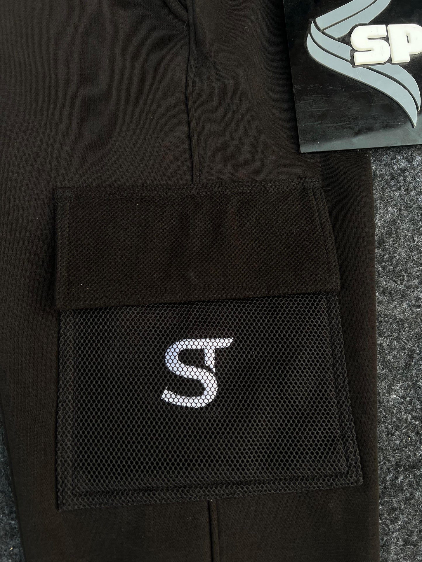 ST TRIMAT / Survêtement Noir 3 Matières – Confort & Style Street