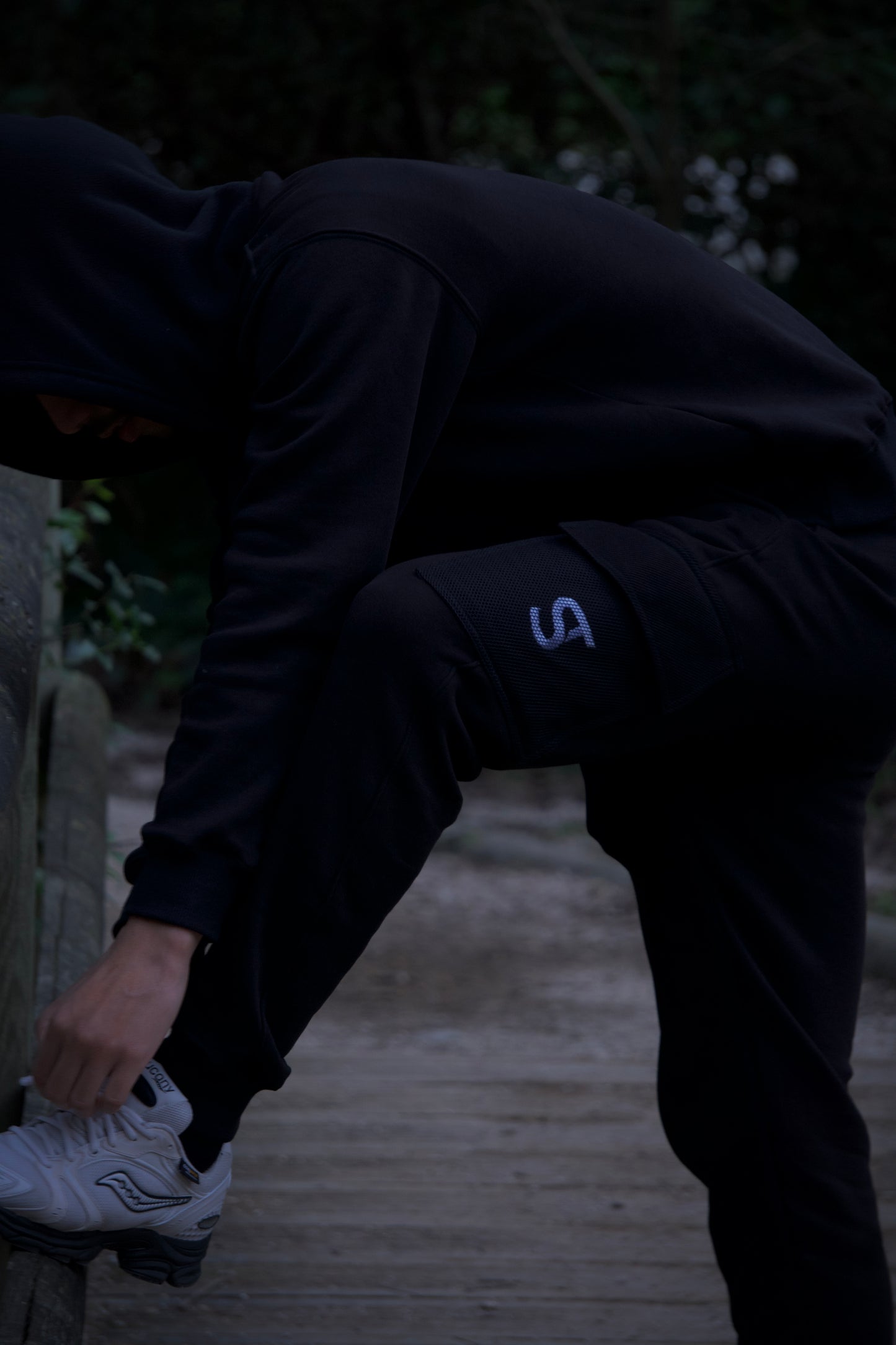 ST TRIMAT / Survêtement Noir 3 Matières – Confort & Style Street