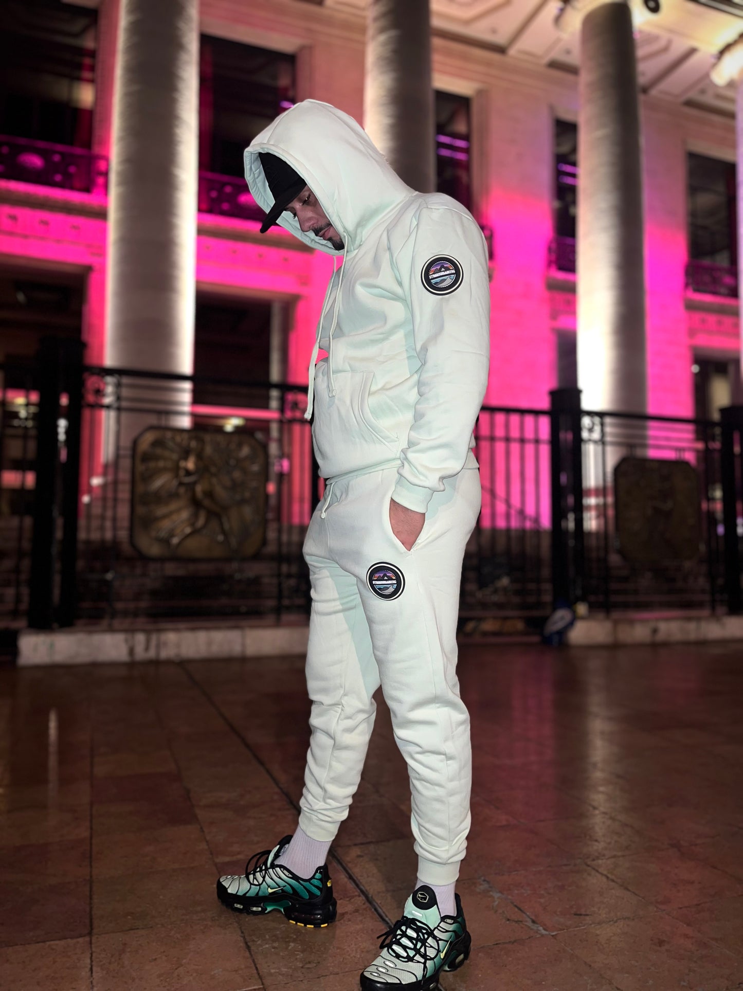 Survêtement vert pistache (COTTON)