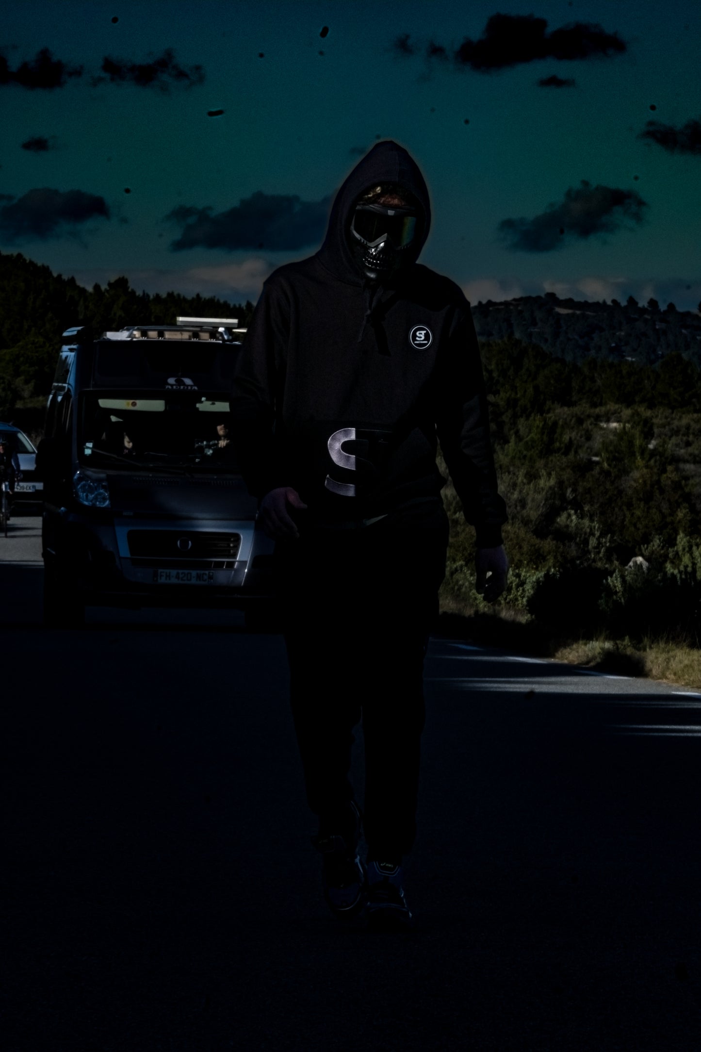 ST TRIMAT / Survêtement Noir 3 Matières – Confort & Style Street