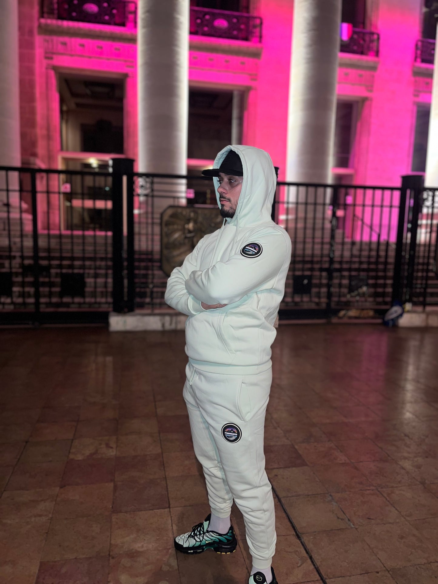 Survêtement vert pistache (COTTON)